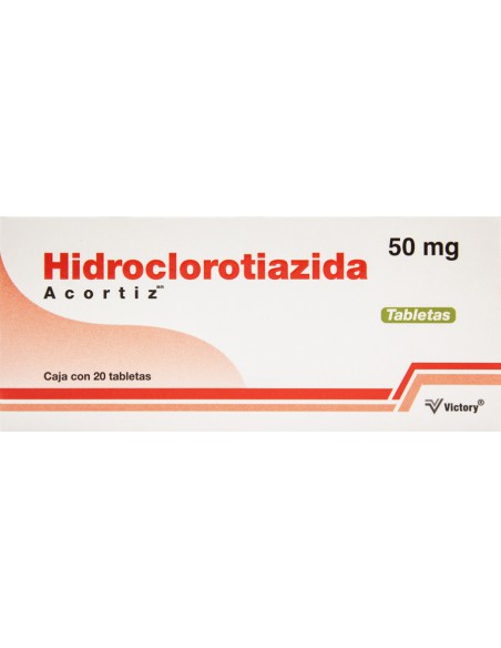 Hidroclorotiazida Tabs 50mg C/20 (Victory)