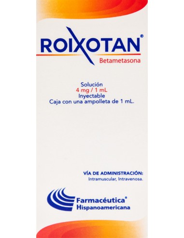 Roixotan Sol. Iny 4mg C/1