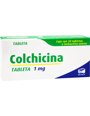 Colchicina Tabs 1mg C/30 (Biomep)