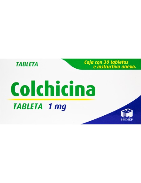 Colchicina Tabs 1mg C/30 (Biomep)