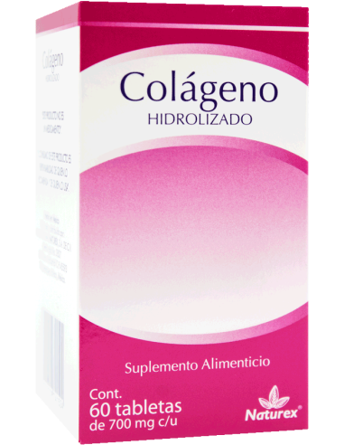 Colágeno Hidrolizado Tabs C/60 (Naturex)