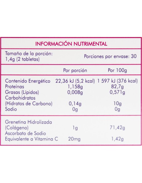 Colágeno Hidrolizado Tabs C/60 (Naturex)