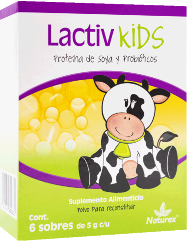 Lactiv Kids Sobres C/6 6 Sobres con polvo de 5g