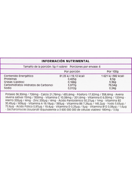 Lactiv Kids Sobres C/6 6 Sobres con polvo de 5g