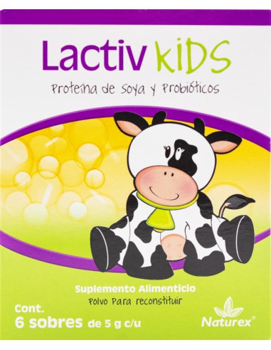 Lactiv Kids Sobres C/6 6 Sobres con polvo de 5g
