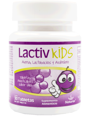 Lactiv Kids Tabs Masticable C/30