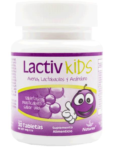 Lactiv Kids Tabs Masticable C/30