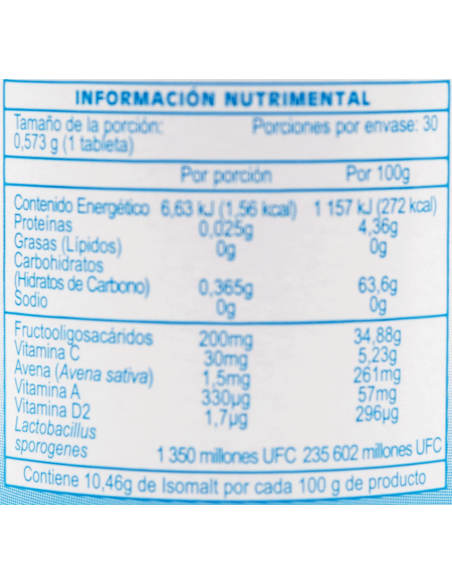 Lactiv SP Tabs Masticable C/30