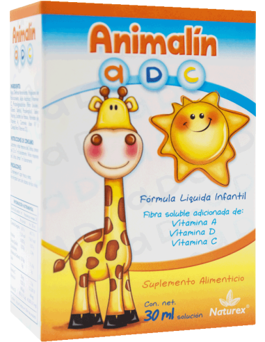 Animalín A,D,C Sol. Gotas Fco 30mL