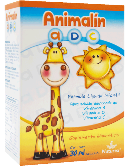 Animalín A,D,C Sol. Gotas Fco 30mL