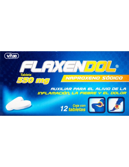 Flaxendol Tabs 550mg C/12