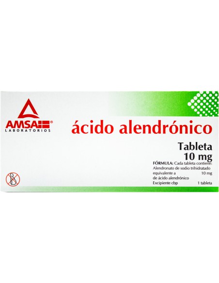 Acido Alendrónico 10 mg C/30 Tabs. (Amsa)