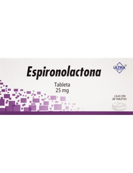 Espironolactona Tabs 25mg C/20 (Ultra)