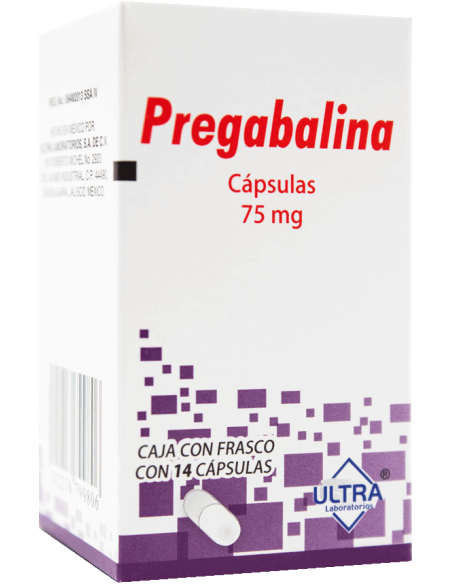 Pregabalina Caps 75mg C/14 (Ultra)