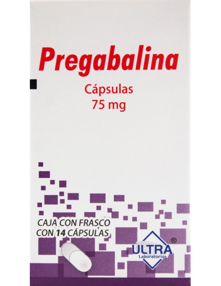 Pregabalina Caps 75mg C/14 (Ultra)