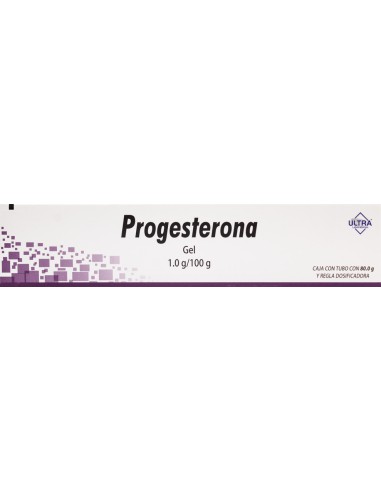 Progesterona Gel Tubo con 80g. (Ultra)