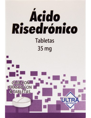 Ácido Risedrónico Tabs 35mg C/4 (Ultra)