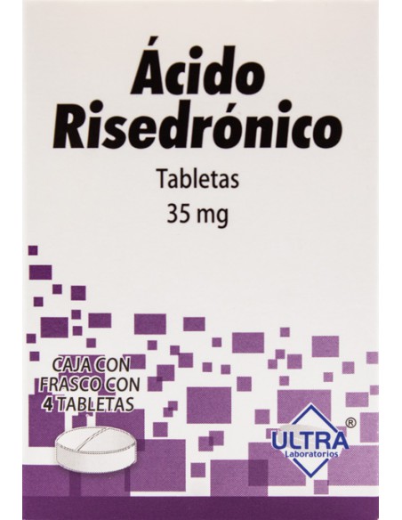 Ácido Risedrónico Tabs 35mg C/4 (Ultra)