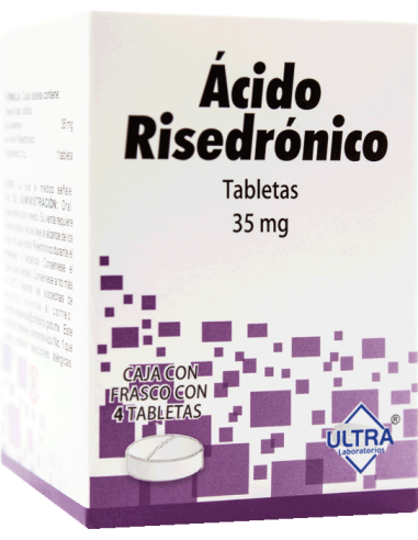 Ácido Risedrónico Tabs 35mg C/4 (Ultra)