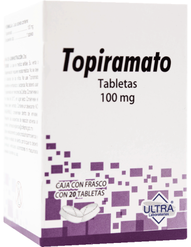 Topiramato Tabs 100mg C/20 (Ultra)