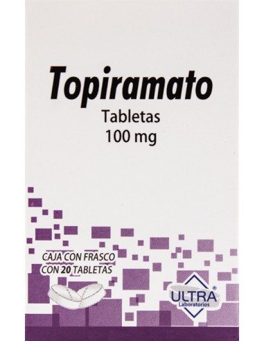 Topiramato Tabs 100mg C/20 (Ultra)