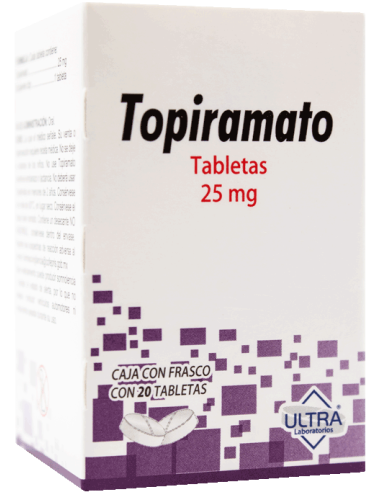 Topiramato Tabs 25mg C/20 (Ultra)