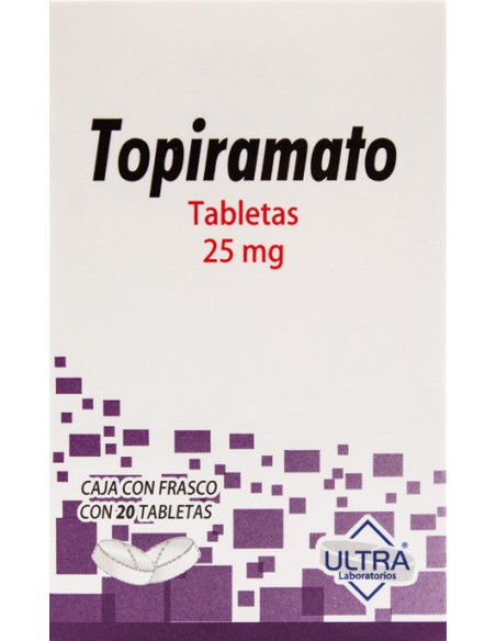 Topiramato Tabs 25mg C/20 (Ultra)