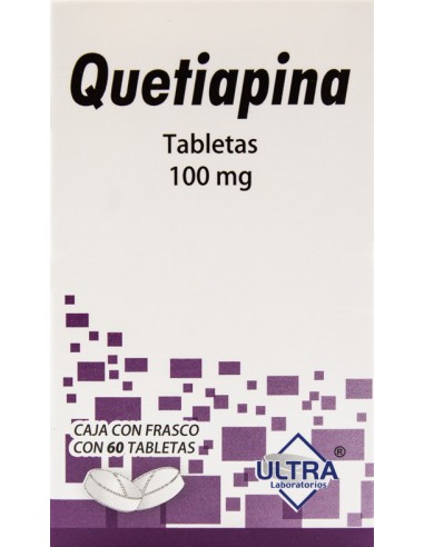 Quetiapina Tabs 100mg C/60 (Ultra)