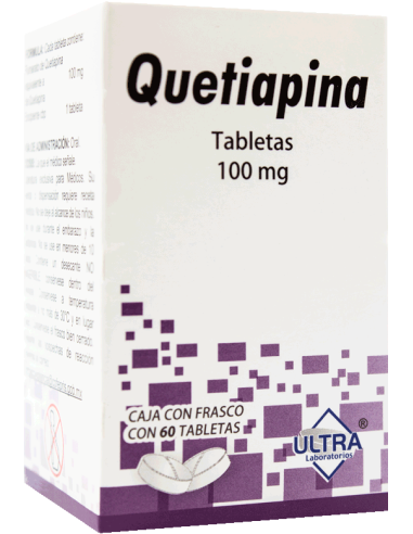 Quetiapina Tabs 100mg C/60 (Ultra)