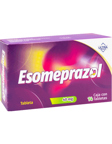 Esomeprazol Tabs 40mg C/14 (Ultra)