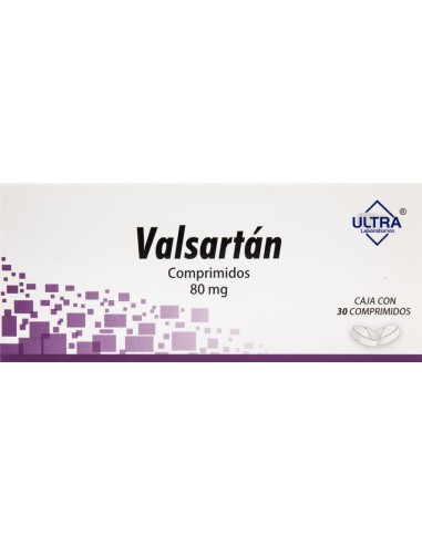 Valsartán Comp. 80mg C/30 (Ultra)