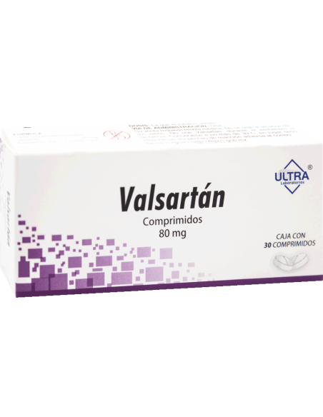 Valsartán Comp. 80mg C/30 (Ultra)