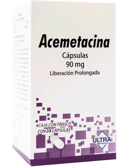 Acemetacina Caps LP 90mg C/14 (Ultra)