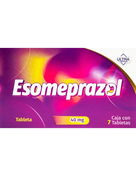 Esomeprazol Tabs 40mg C/7 (Ultra)