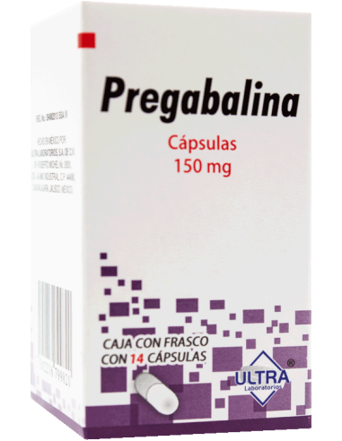 Pregabalina Caps 150mg C/14 (Ultra)