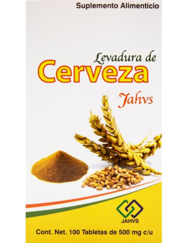 Levadura de Cerveza  Tabs C/100 (Jahvs)