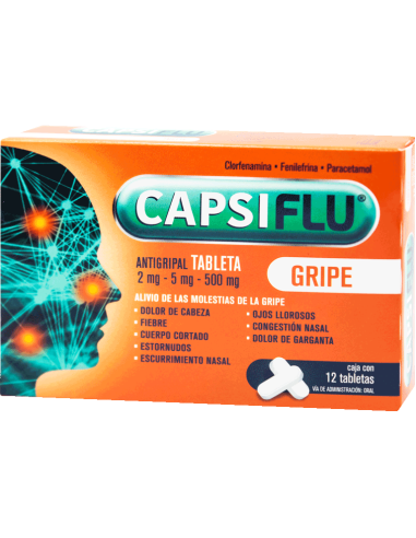 Capsiflu Gripe Tabs C/12