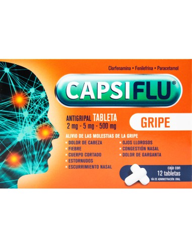 Capsiflu Gripe Tabs C/12