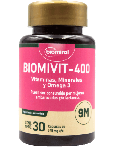 Biomivit-400 9M Caps C/30