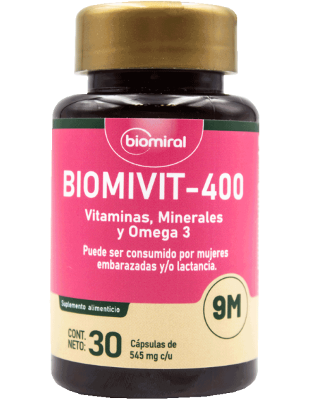 Biomivit-400 9M Caps C/30