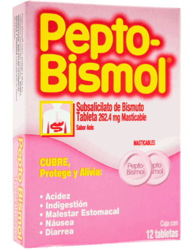 Pepto Bismol Tabs C/12