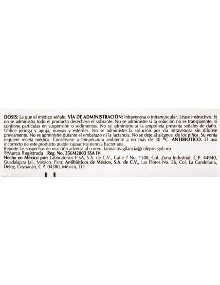 Clindamicina Sol. Iny. 300 mg Amp. 2mL (Amsa)