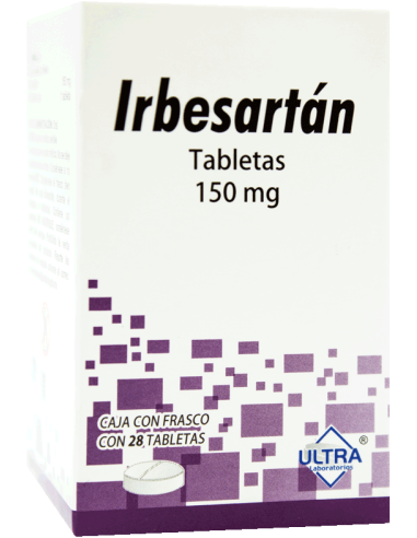 Irbesartán Tabs 150mg C/28 (Ultra)