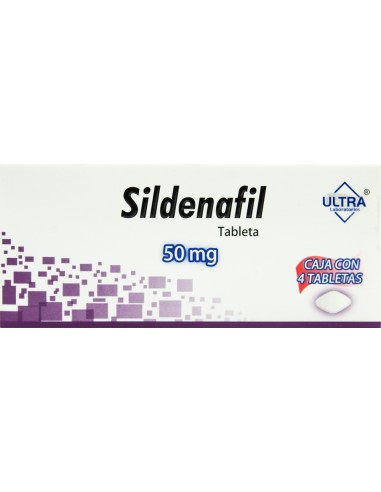 Sildenafil Tabs 50mg C/4 (Ultra)