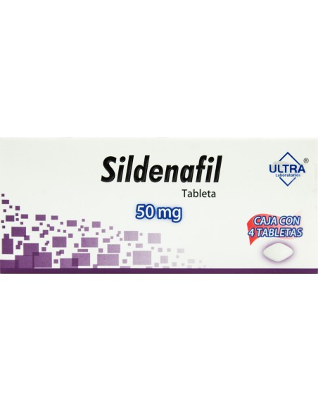 Sildenafil Tabs 50mg C/4 (Ultra)