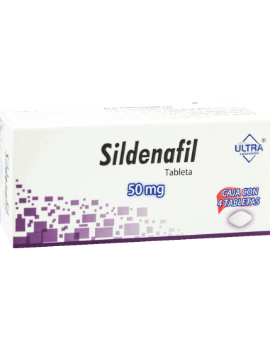 Sildenafil Tabs 50mg C/4 (Ultra)