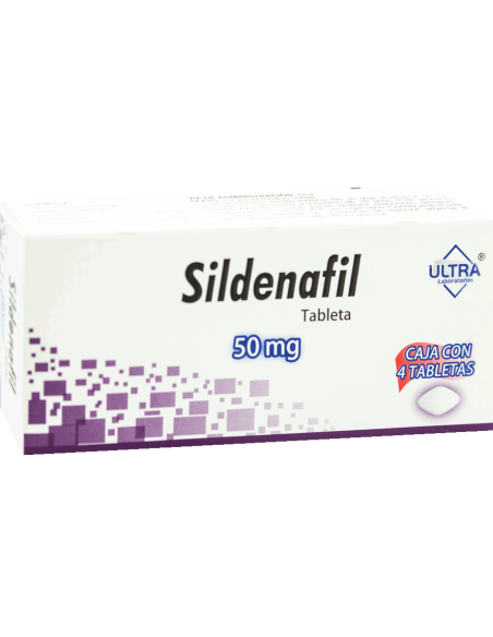 Sildenafil Tabs 50mg C/4 (Ultra)
