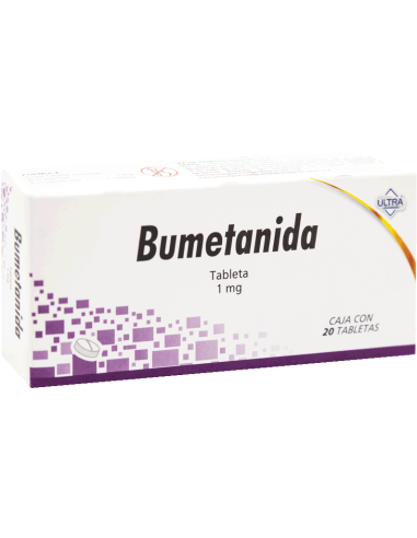 Bumetanida Tabs 1mg C/20 (Ultra)