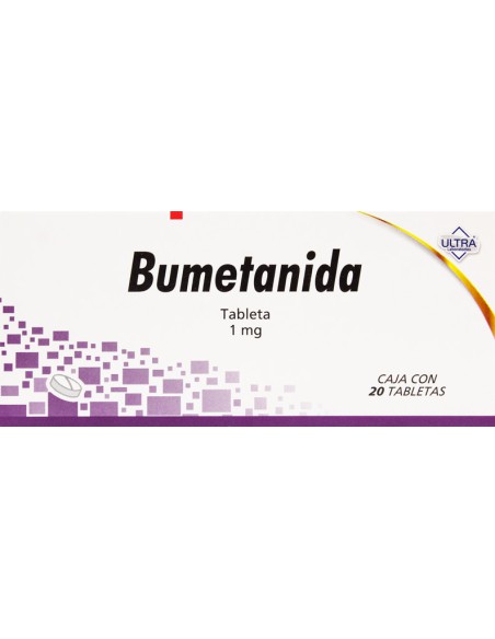 Bumetanida Tabs 1mg C/20 (Ultra)