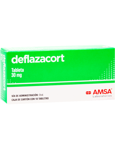 Deflazacort 30 mg C/10 Tabs. (Amsa)